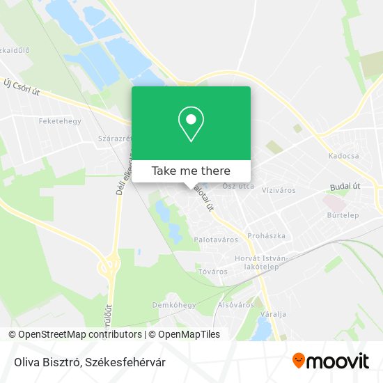 Oliva Bisztró map
