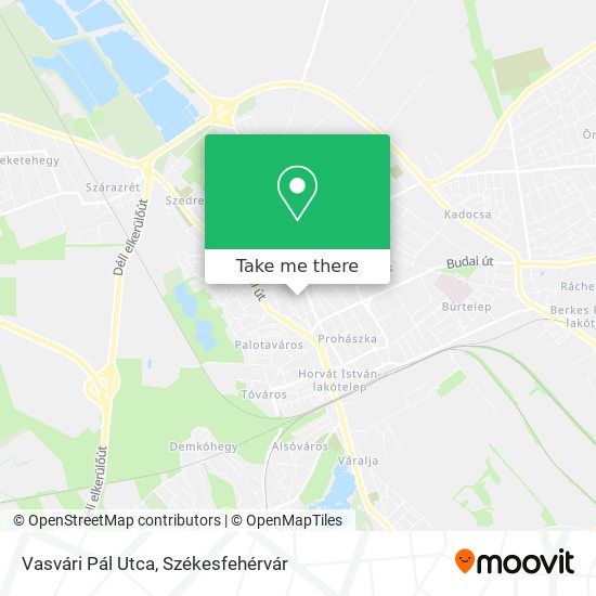 Vasvári Pál Utca map