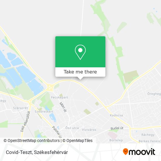 Covid-Teszt map