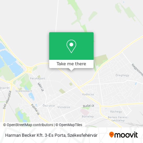 Harman Becker Kft. 3-Es Porta map