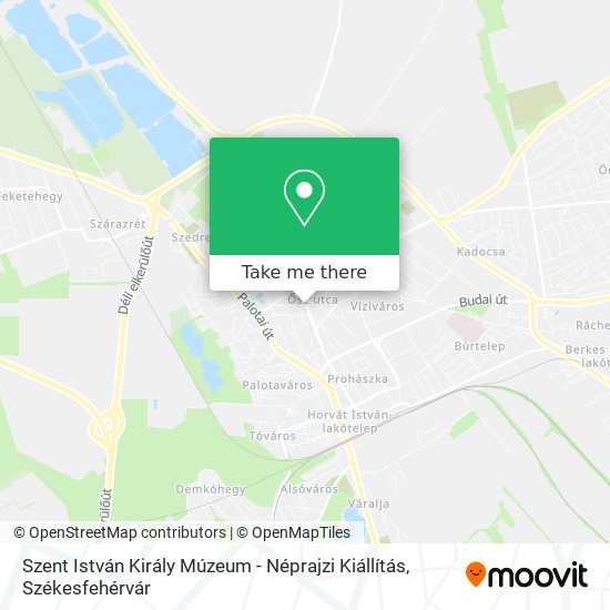 Szent István Király Múzeum - Néprajzi Kiállítás map