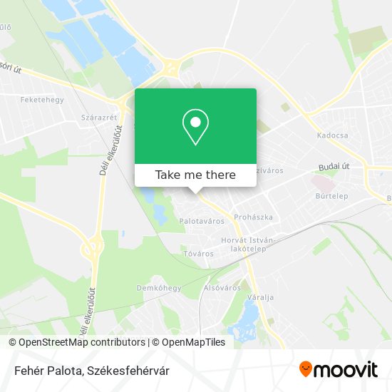 Fehér Palota map