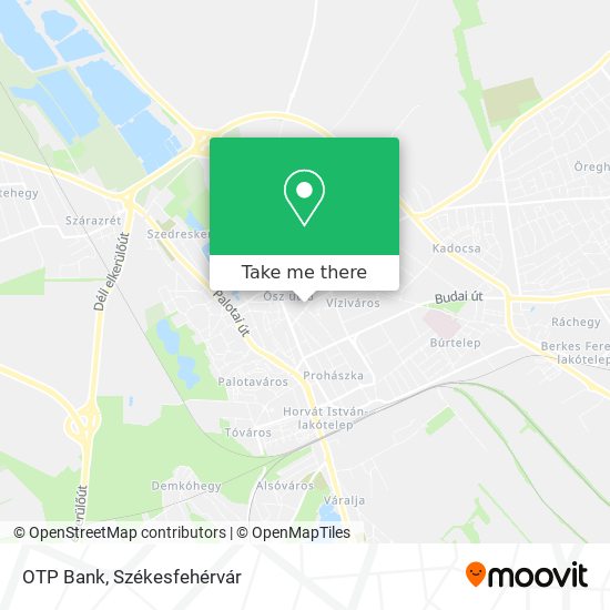 OTP Bank map