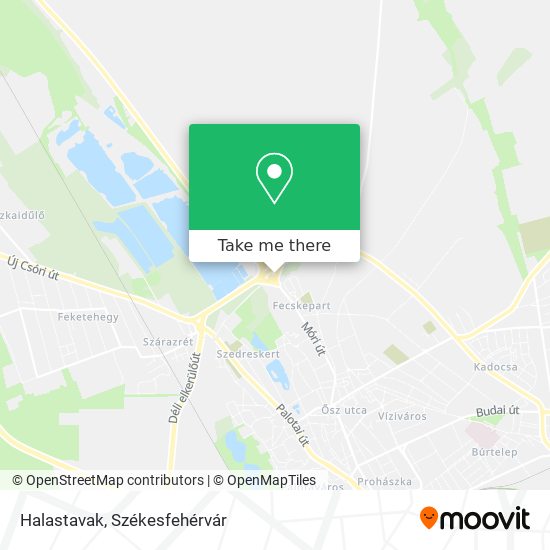 Halastavak map