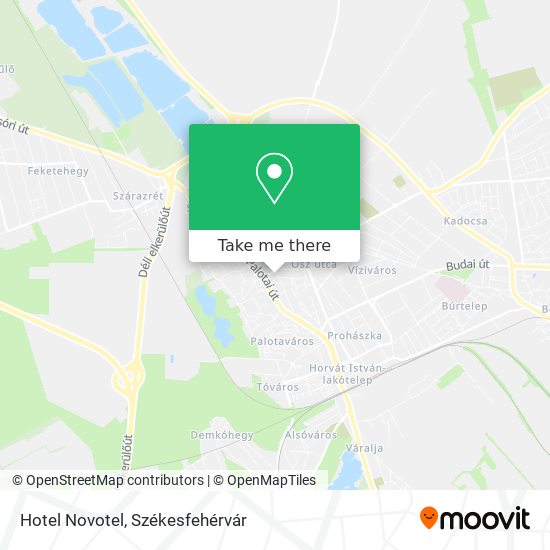 Hotel Novotel map