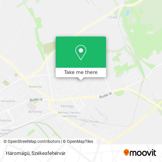 Háromágú map