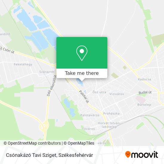 Csónakázó Tavi Sziget map