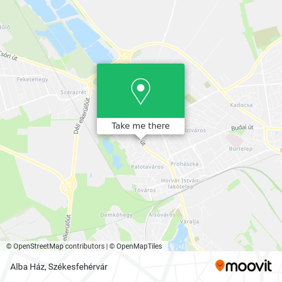 Alba Ház map