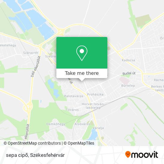 sepa cipő map