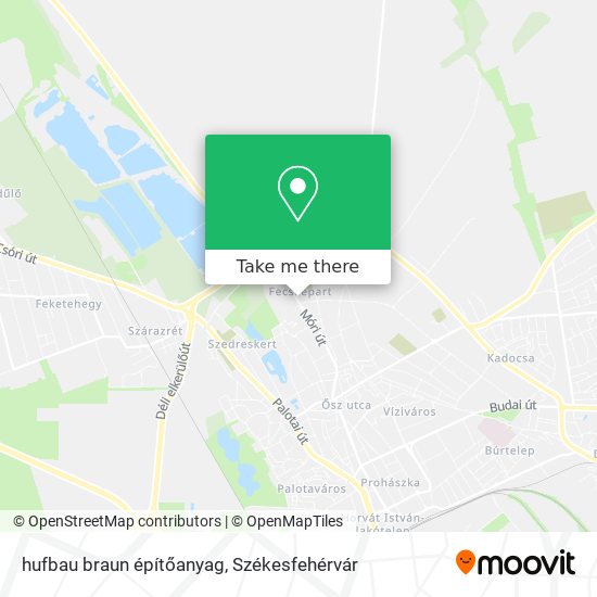 hufbau braun építőanyag map