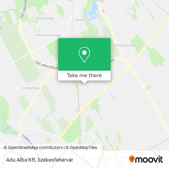 Adu Alba Kft map