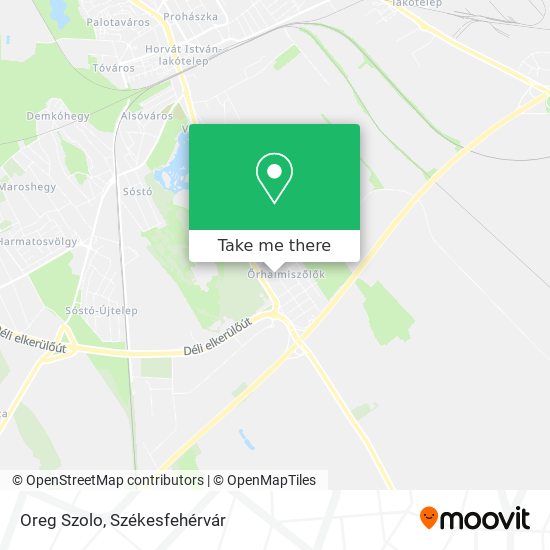 Oreg Szolo map