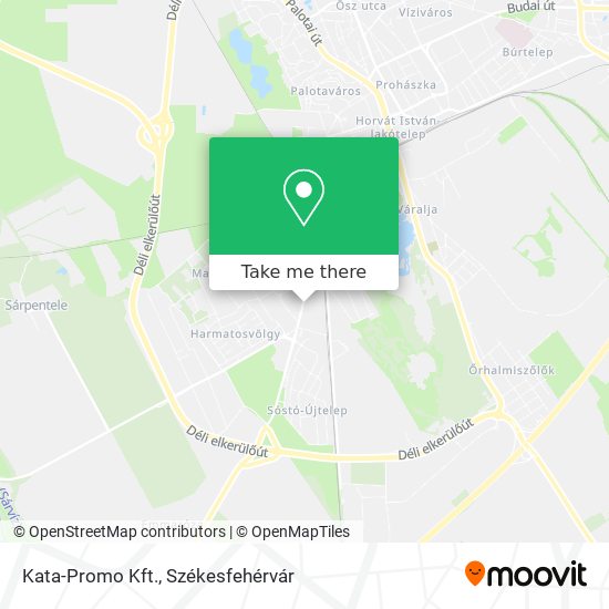 Kata-Promo Kft. map