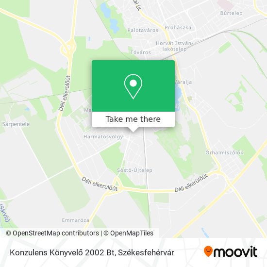Konzulens Könyvelő 2002 Bt map