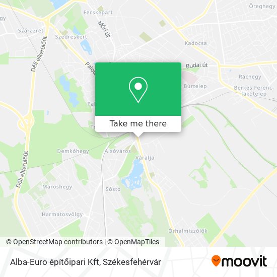 Alba-Euro építőipari Kft map