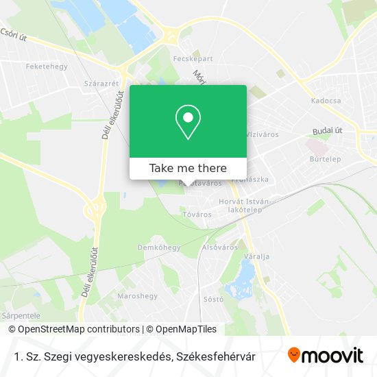 1. Sz. Szegi vegyeskereskedés map