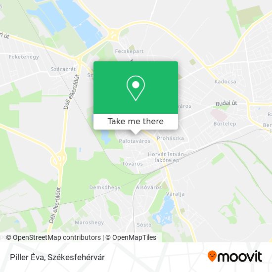 Piller Éva map