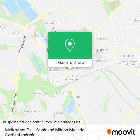 Melkodent Bt. - Kovácsné Miklós Melinda map
