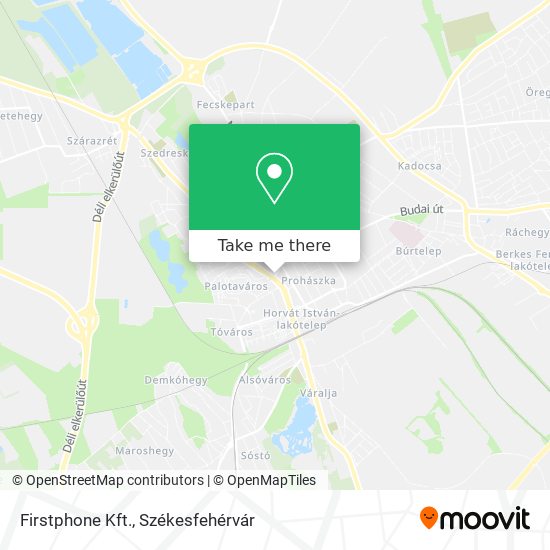 Firstphone Kft. map