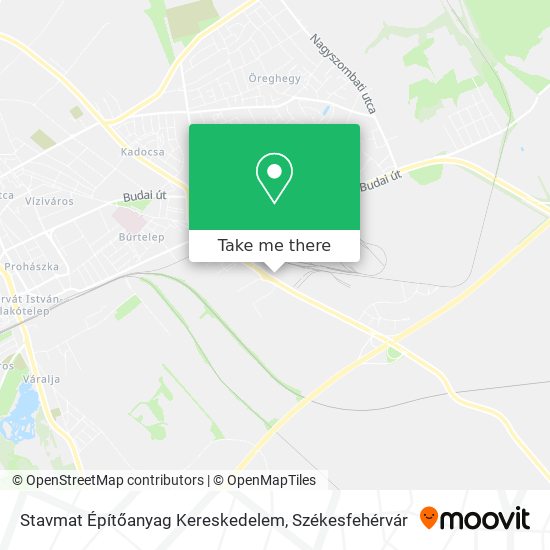 Stavmat Építőanyag Kereskedelem map