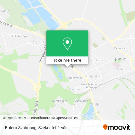 Bolero Szabosag map