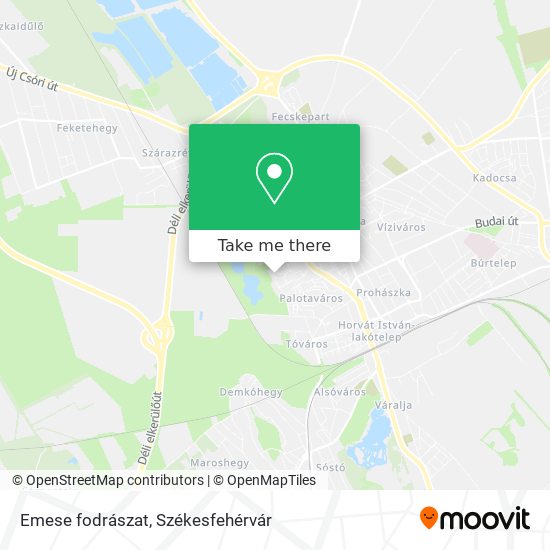 Emese fodrászat map