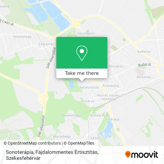 Sonoterápia, Fájdalommentes Értisztítás map