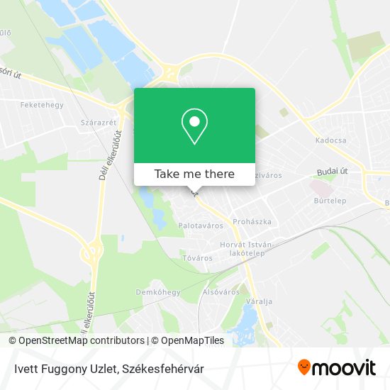 Ivett Fuggony Uzlet map