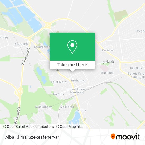 Alba Klíma map