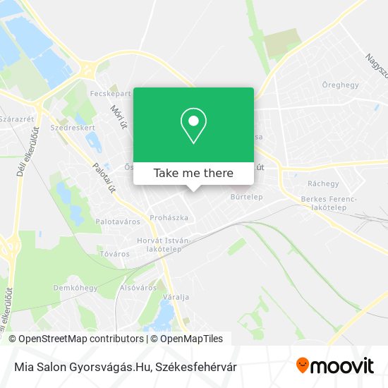 Mia Salon Gyorsvágás.Hu map