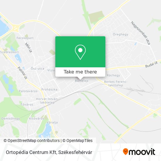 Ortopédia Centrum Kft map