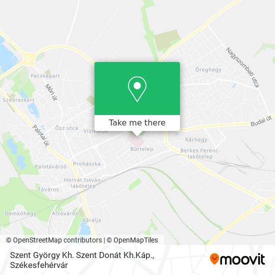 Szent György Kh. Szent Donát Kh.Káp. map