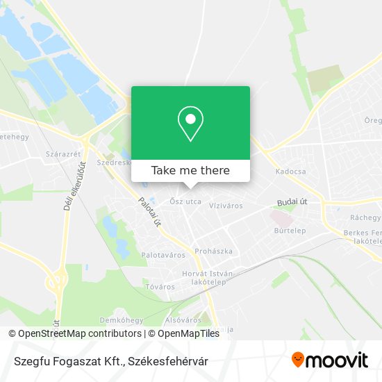 Szegfu Fogaszat Kft. map