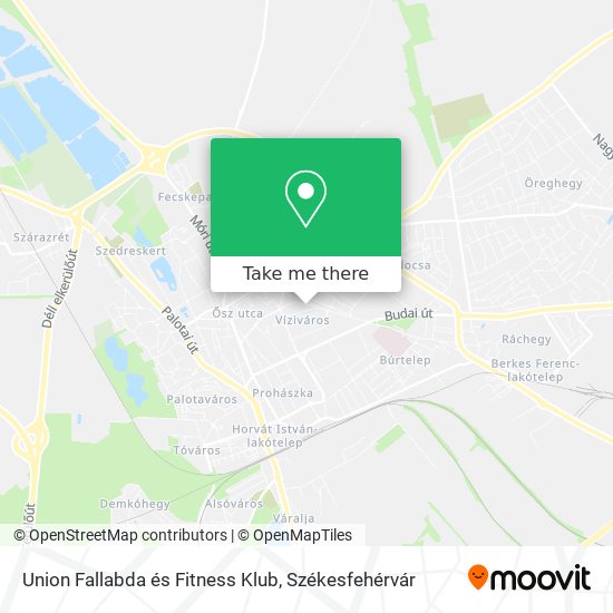 Union Fallabda és Fitness Klub map