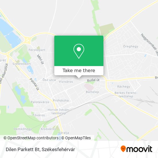 Dilen Parkett Bt map