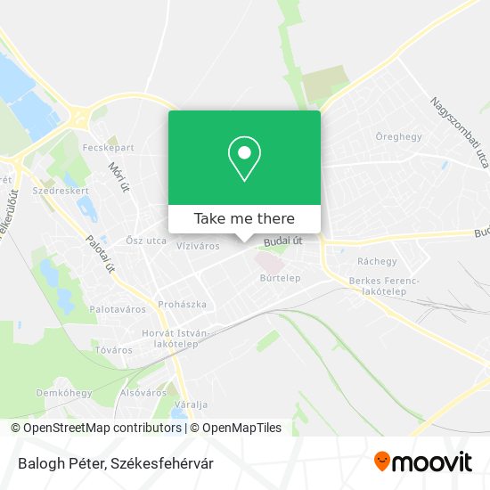 Balogh Péter map