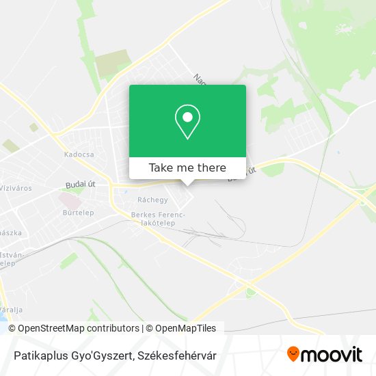 Patikaplus Gyo'Gyszert map