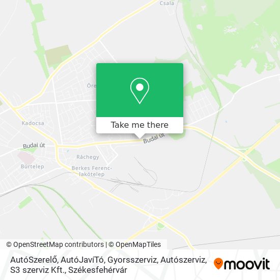 AutóSzerelő, AutóJavíTó, Gyorsszerviz, Autószerviz, S3 szerviz Kft. map