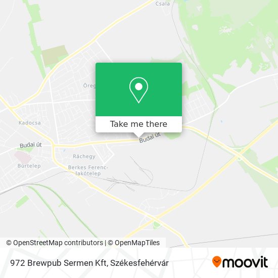 972 Brewpub Sermen Kft map