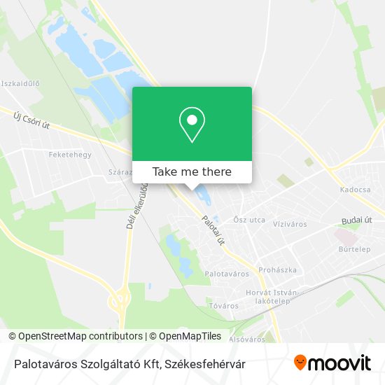 Palotaváros Szolgáltató Kft map