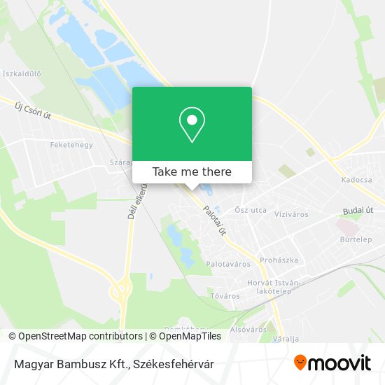 Magyar Bambusz Kft. map