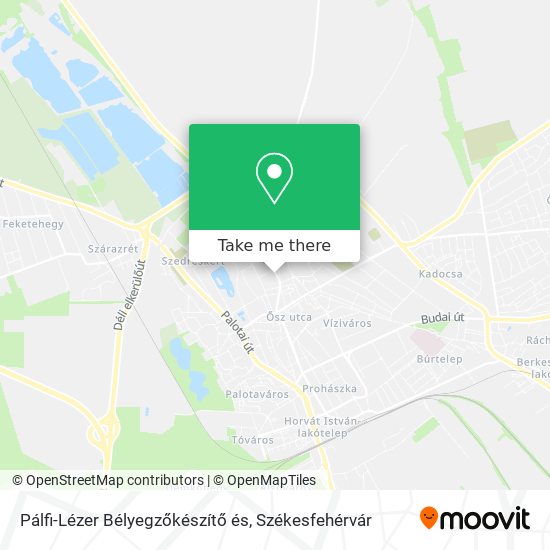 Pálfi-Lézer Bélyegzőkészítő és map