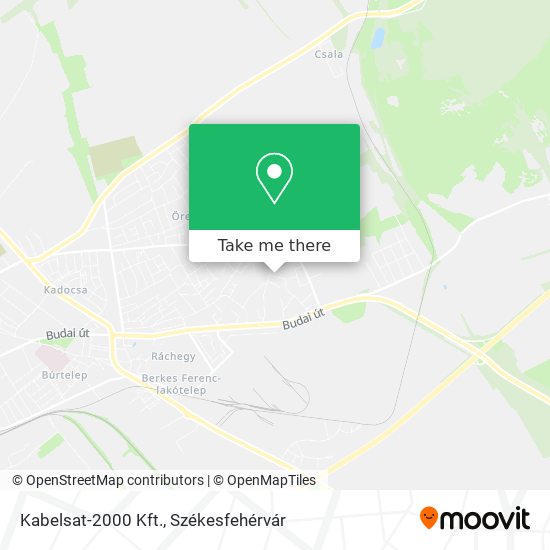 Kabelsat-2000 Kft. map