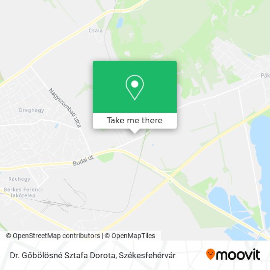 Dr. Gőbölösné Sztafa Dorota map