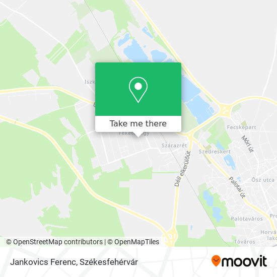 Jankovics Ferenc map