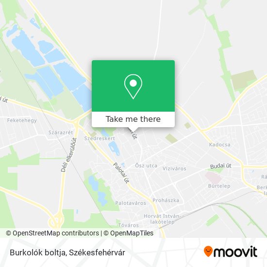 Burkolók boltja map