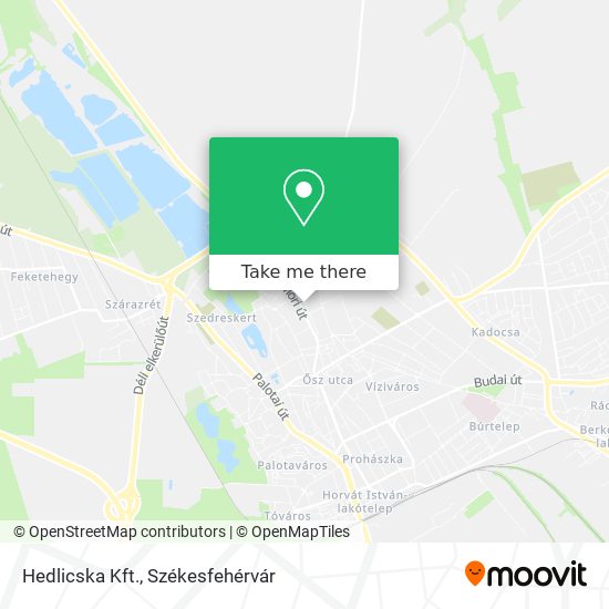 Hedlicska Kft. map