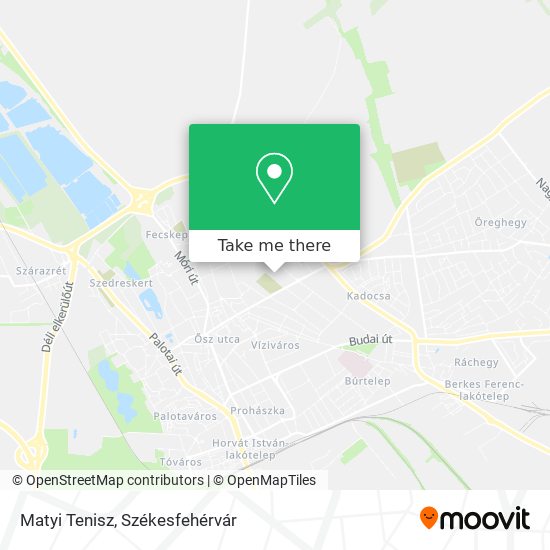 Matyi Tenisz map