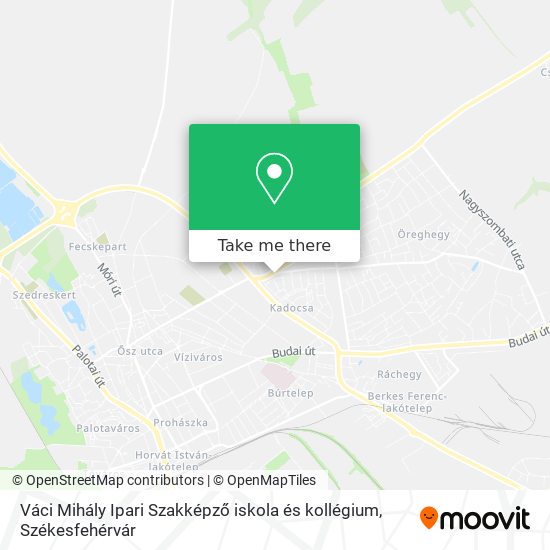 Váci Mihály Ipari Szakképző iskola és kollégium map