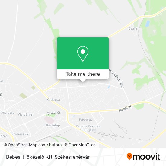 Bebesi Hőkezelő Kft map